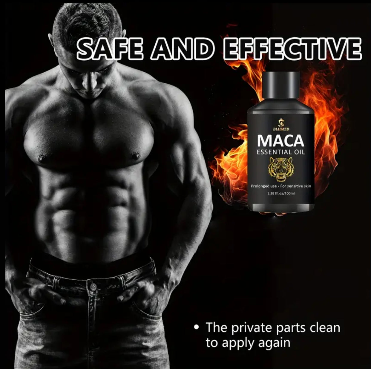 Maca Essential Oil – Natural Confidence & Vitality for Men